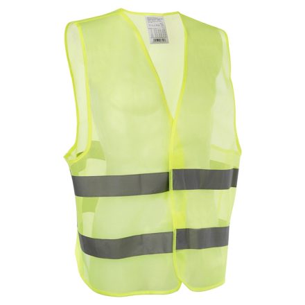 RSV001 jól láthatósági mellény sárga M-es méret 