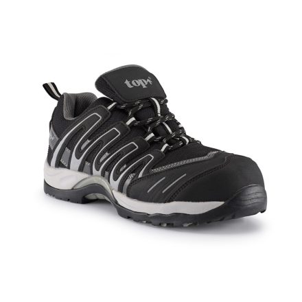 TOP AGISZ S1P ESD SRC VÉDŐCIPŐ BLACK/SILVER 47
