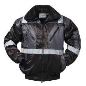   TOP FALCON 2 RF BL/GR 4 IN 1 PILÓTA DZSEKI FÉNYVISSZAVERŐ CSÍKKAL XL
