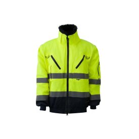   Pilóta Dzseki 3:1 (55%pamut) TOP FALCON FLUO, fluo sárga/sötétkék, XL
